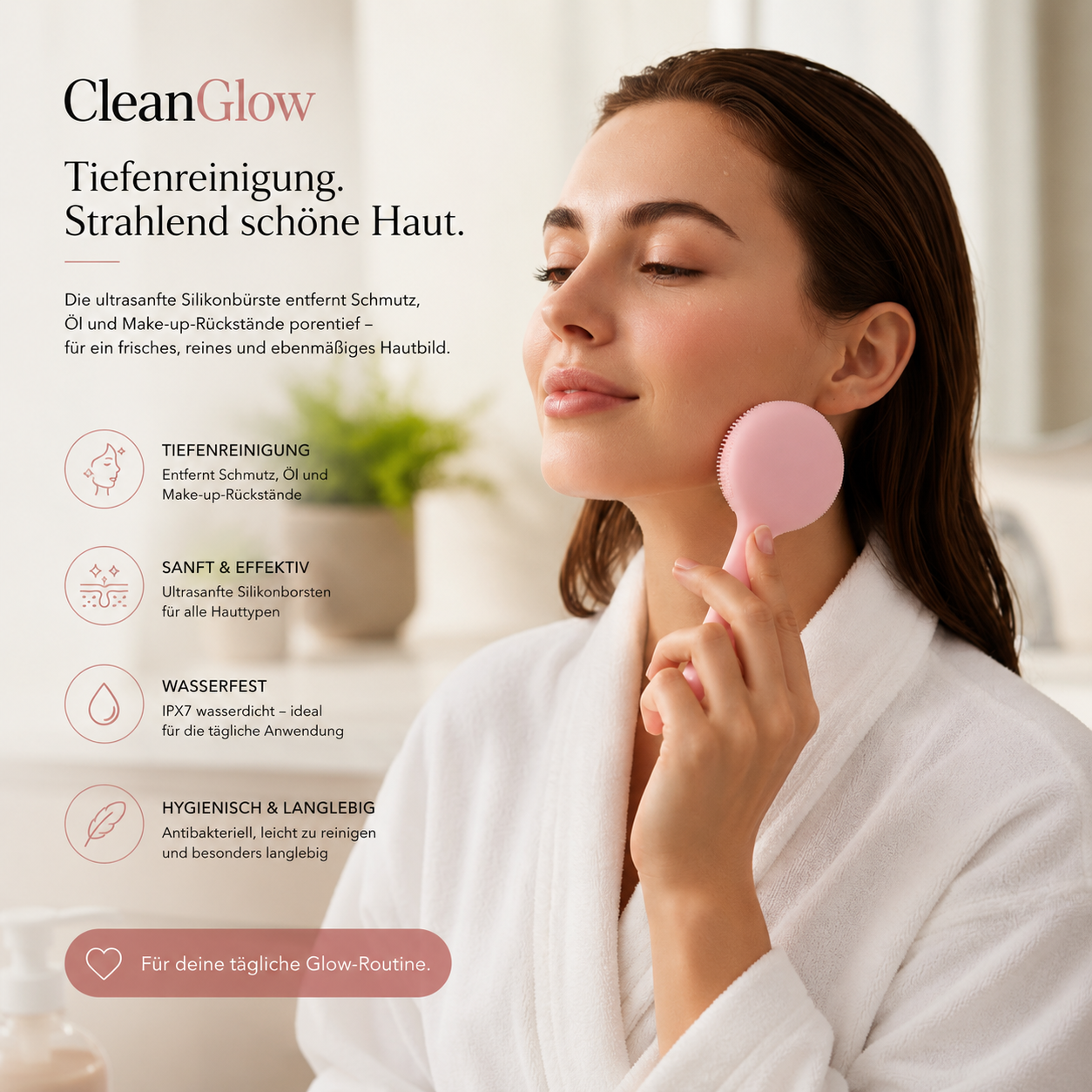 SKINQIRA CleanGlow Brush