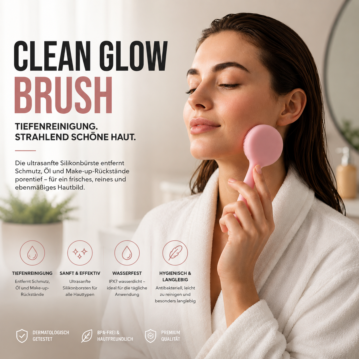 SKINQIRA CleanGlow Brush