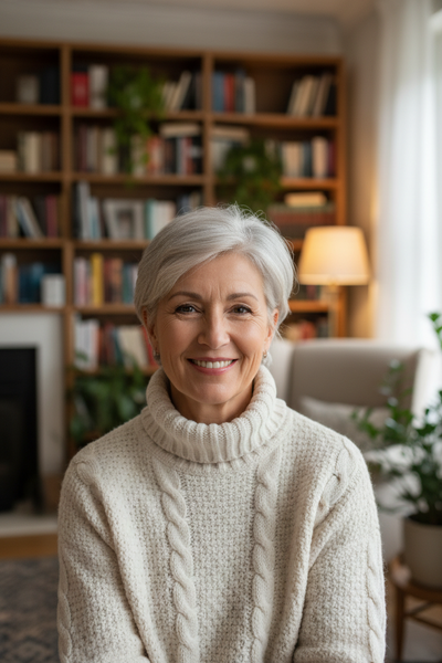 Frau Mitte 50 – neue Person